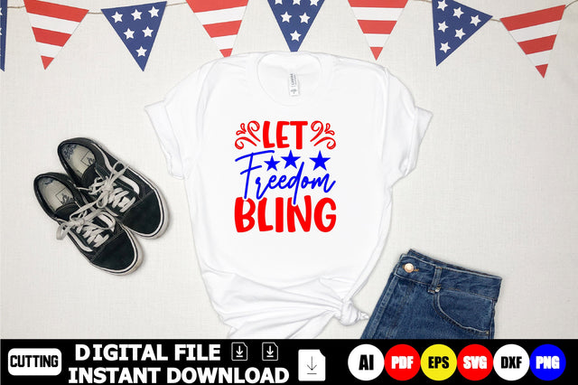 Let Freedom Bling SVG Shahin alam 