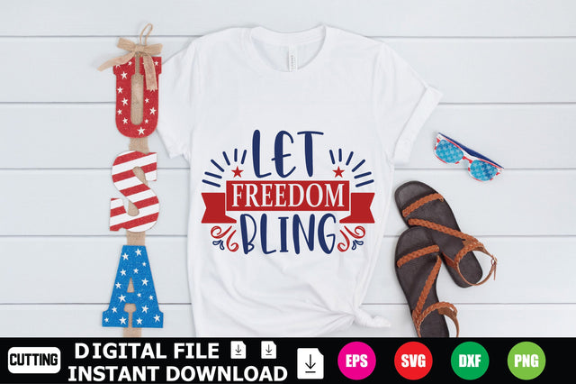 Let Freedom Bling SVG Shahin alam 