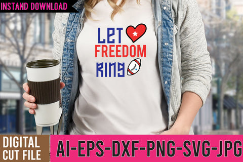 Let Freedom Ring SVG Cut File SVG BlackCatsMedia 