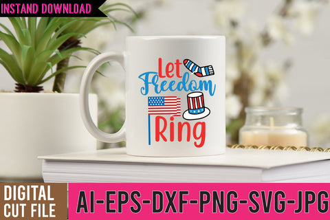 Let Freedom Ring SVG Cut Files SVG BlackCatsMedia 