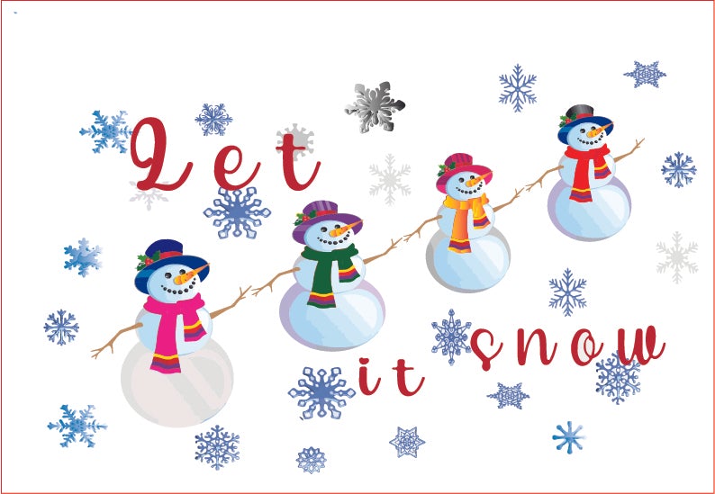Let is snow png, sublimation graphics, clipart Sublimation sublimationhappy 