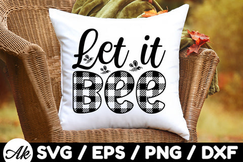 Let it bee svg SVG akazaddesign 