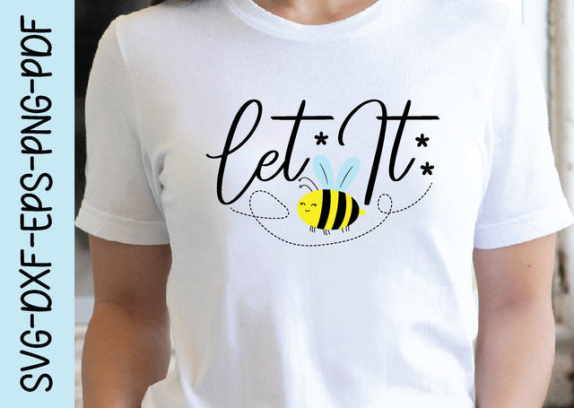 let it bee svg SVG designstore 