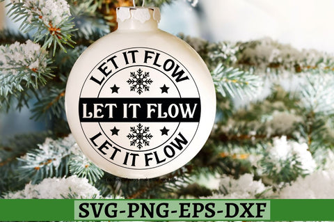 Let it flow let it flow let it flow SVG, Let it flow let it flow let it flow SVG DESIGNISTIC 