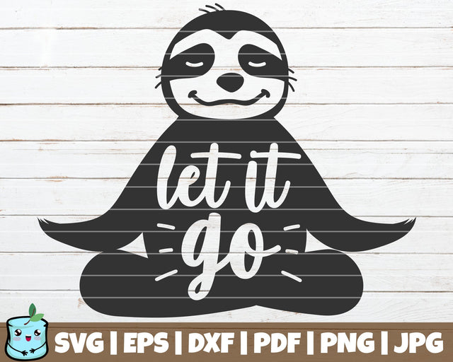 Let It Go SVG MintyMarshmallows 