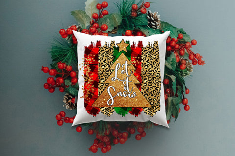 Let It Snow- Christmas Sublimation Design Sublimation Happy Printables Club 
