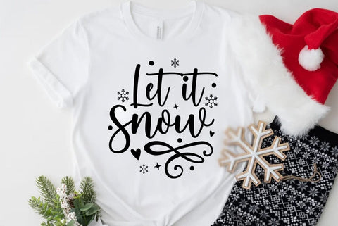 Let it snow, Christmas SVG SVG FiveStarCrafting 