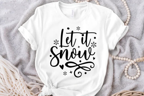 Let it snow, Christmas SVG SVG FiveStarCrafting 