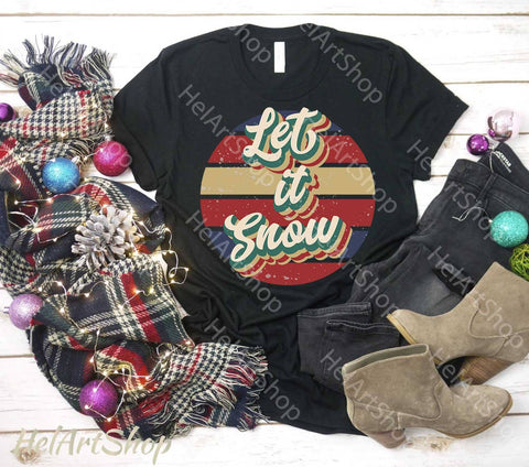 Let It Snow Sublimation PNG Sublimation _HelArtShop_ 
