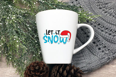 Let it Snow SVG - Christmas SVG SVG CraftLabSVG 