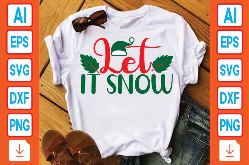Let It Snow SVG Craftlabsvg24 