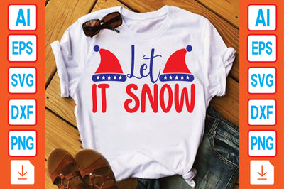 Let It Snow SVG Craftlabsvg24 