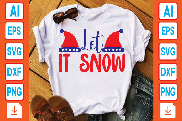 Let It Snow SVG Craftlabsvg24 