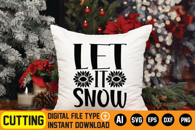 Let It Snow SVG CraftlabSvg29 