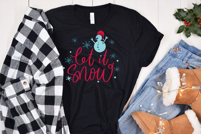 Let It Snow SVG Cut File SVG dapiyupi store 