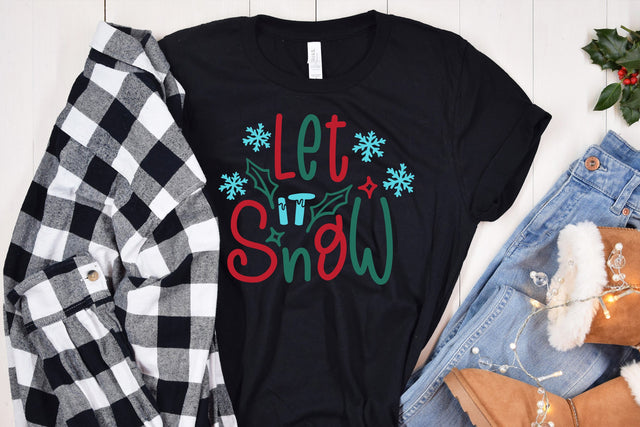Let It Snow SVG Cut File SVG dapiyupi store 