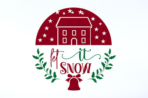 Let it snow SVG Design SVG Regulrcrative 