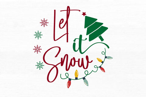 Let it snow SVG Design SVG Regulrcrative 