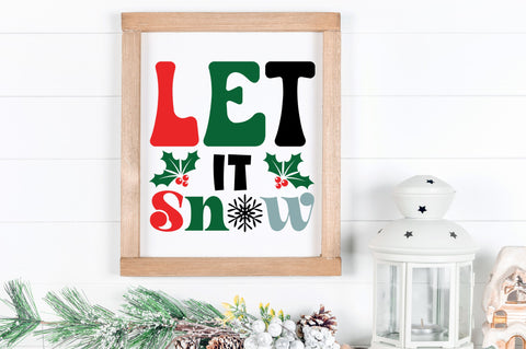 Let it snow SVG Design SVG Regulrcrative 