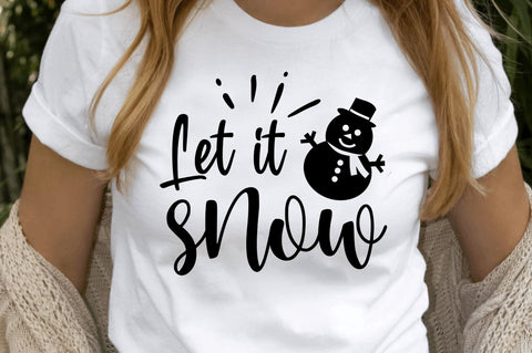 Let it snow SVG Design SVG Regulrcrative 
