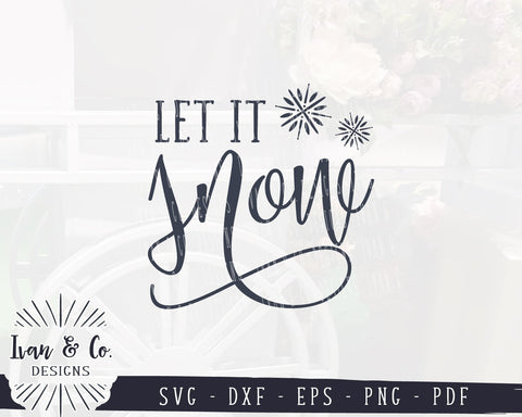 Let It Snow SVG Files | Christmas | Holidays | Winter | Snowflakes SVG (906073629) SVG Ivan & Co. Designs 