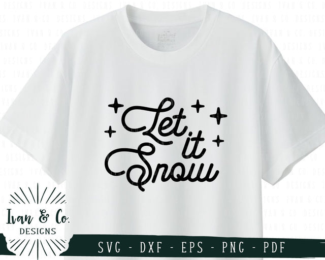 Let It Snow SVG Files | Christmas | Holidays | Winter SVG (744093974) SVG Ivan & Co. Designs 