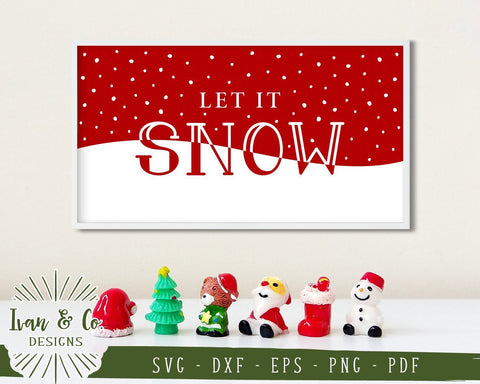 Let It Snow SVG Files | Christmas | Holidays | Winter SVG (858896169) SVG Ivan & Co. Designs 