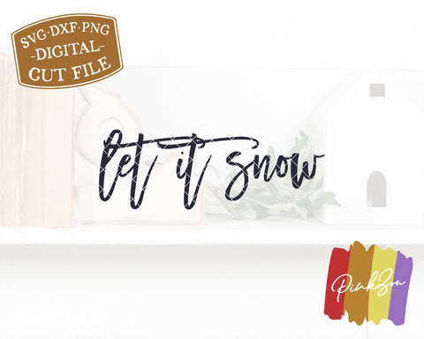Let It Snow SVG Files | Christmas Song Svg | Winter Svg | Farmhouse Christmas Svg | Commercial Use | Cricut | Silhouette | Digital Cut Files (1090291078) SVG PinkZou 