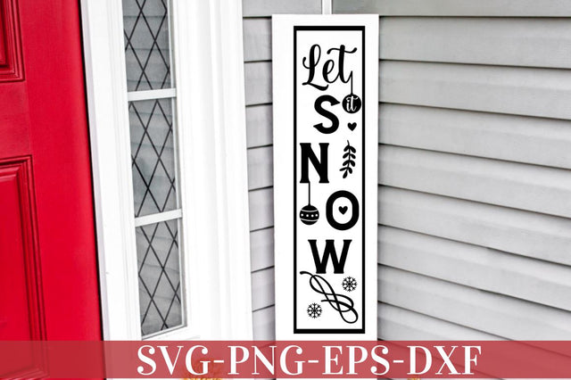 Let it snow SVG, Let it snow SVG DESIGNISTIC 