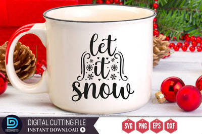 let it snow SVG, let it snow SVG DESIGNISTIC 