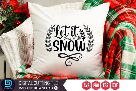 Let it snow SVG, Let it snow SVG DESIGNISTIC 