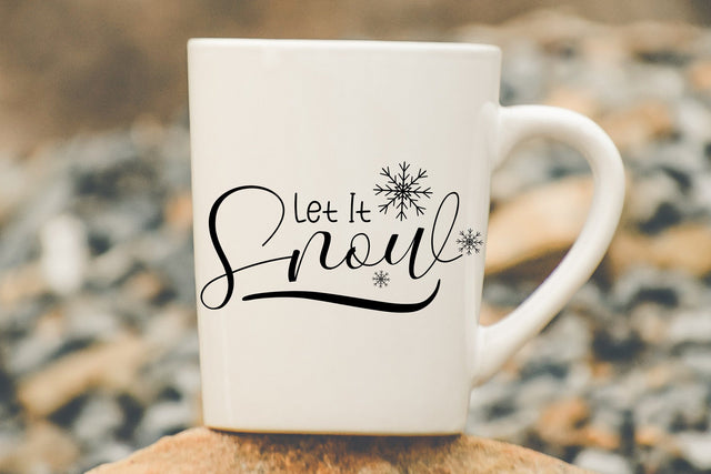 Let It Snow SVG SVG dapiyupi store 