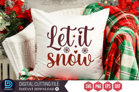Let it snow SVG SVG DESIGNISTIC 