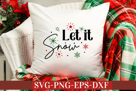Let it snow SVG SVG DESIGNISTIC 