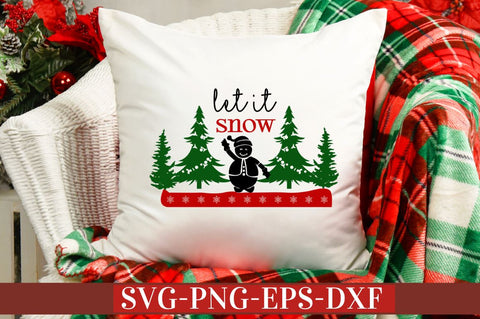 Let it snow SVG SVG DESIGNISTIC 