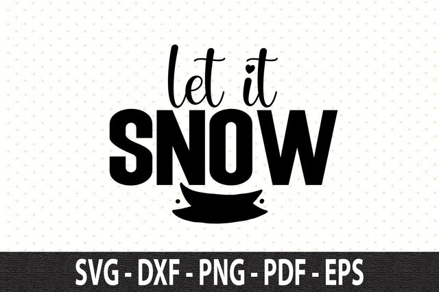 let it snow svg SVG orpitasn 