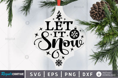 Let it snow SVG SVG Regulrcrative 
