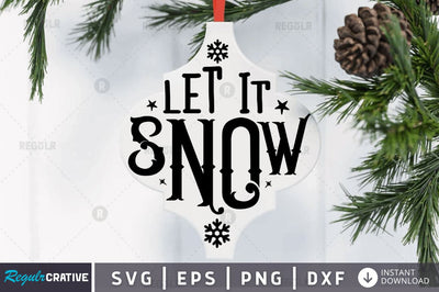 Let it snow SVG SVG Regulrcrative 