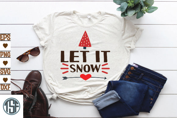 Let it snow SVG thesvgfactory 