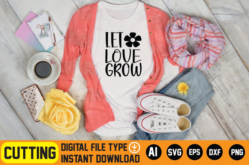Let Love Grow SVG CraftlabSvg29 