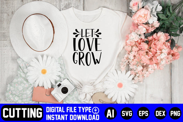 Let Love Grow SVG CraftlabSvg29 