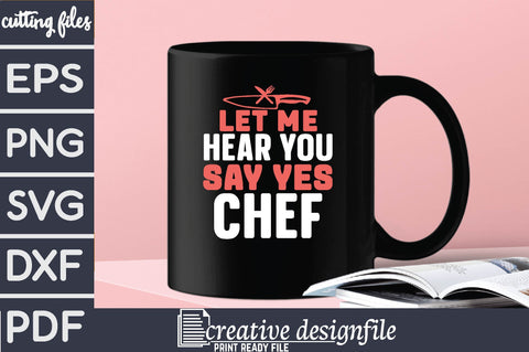 let me hear you say yes chef SVG farhad farhad 