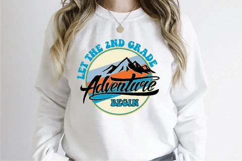 Let the 2nd Grade Adventure Begin Sublimation Creativeart88 