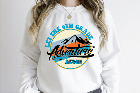 Let the 4th Grade Adventure Begin Sublimation Creativeart88 
