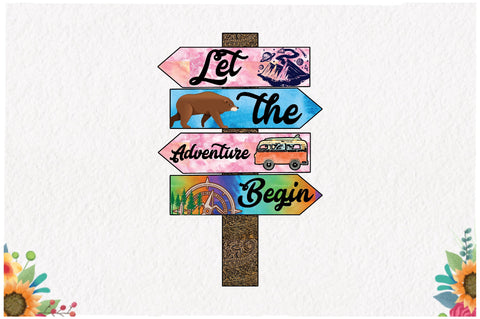 Let the Adventure Begin Sublimation Sublimation Jagonath Roy 