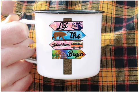 Let the Adventure Begin Sublimation Sublimation Jagonath Roy 