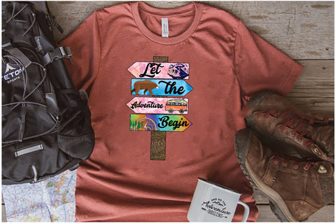 Let the Adventure Begin Sublimation Sublimation Jagonath Roy 