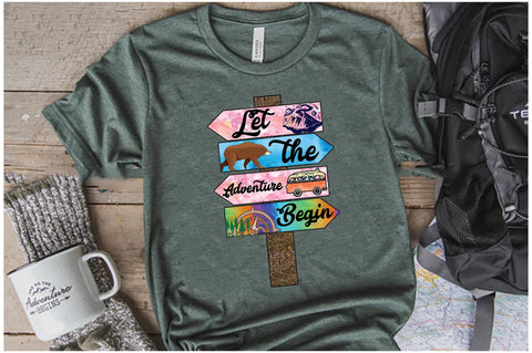 Let the Adventure Begin Sublimation Sublimation Jagonath Roy 