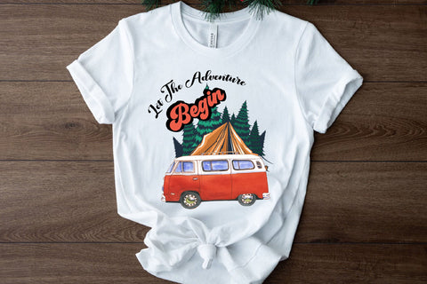 Let the Adventure Begin Sublimation Sublimation Rupkotha 