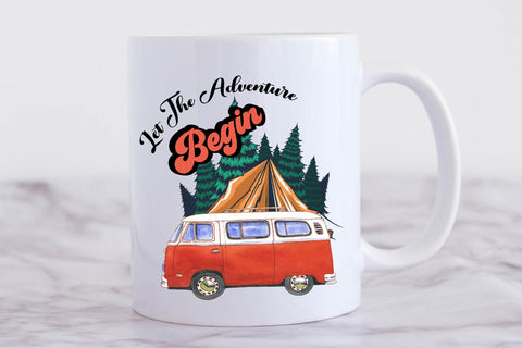 Let the Adventure Begin Sublimation Sublimation Rupkotha 
